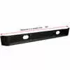 89" Front Bumper, Black - Fits Grumman Bodies with International Chassis
