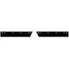 9 -1/2' Western MVP & Fisher EZV V-Plow High Carbon Steel Cutting Edge Highway Punch Blade Kit with Carbide Inserts