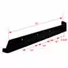 9'-2" Boss V & XT Formed V-Blade Steel Cutting Edge Blade Kit, Driver Side