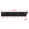 9'-6" V-Blade High Carbon Steel Cutting Edge Blade Kit - Western MVP & Fisher EZ-V