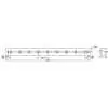 9' x 10" x 1.5" Rubber Cutting Edge Blade, with Hardware Kit - Fits Meyer HM-9, 08192