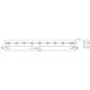 9' x 10" x 1.5" Rubber Cutting Edge Blade - Replaces Meyer 08192, Western 608321, Fisher 5534 & Highway Punch Plows