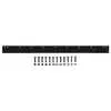 9' x 1/2" x 6" High Carbon Steel Cutting Edge Highway Punch Blade Kit - Fisher Exec MC, Meyer C-9/HM-9/Lot Pro/Road