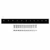 9' x 6" x 1/2" High Carbon Steel Cutting Edge Blade Kit - Western Standard Plow