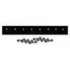 90&quot; High Carbon Steel Cutting Edge Blade, Top Punch with Bolt Kit has 8 Mounting Holes for 1/2&quot; Bolt - Fits Meyer 09796 1301025 ST-90