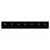 90&quot; High Carbon Steel Cutting Edge Blade, Top Punch, has 8 Mounting Holes - Fits Western 49350 1301292 Poly, Poly Pro &amp; Poly Pro 2