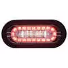 Combination 6" Oval LED Stop/Turn/Tail, Backup and Amber Strobe Light