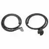 Lower Door Seal Weatherstrip on Door - Pair - Driver and Passenger Side