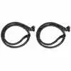94-04 Ford Mustang Lower Door Seal Weatherstrip - Pair - Driver and Passenger Side