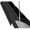 95" x 8" x 3/16" Thermoplastic Snow Deflector 1309035