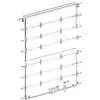 96"W x 100"H Replacement Door for Todco Style Roll-up Door with 1" Rollers