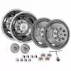 99-02 Ford F350 16&quot; Wheel Simulator Set, 8 Lug with 4 Hand Holes - Dual Wheel Phoenix GDF17