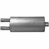 Aluminized Muffler, 2-1/2&quot; Inlets &amp; 3&quot; Outlet for 1996-On GM/Workhorse
