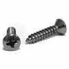 8 X 3/4" Phillips Oval Head Tap Screw - Chrome