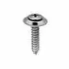 10 X 1" Phillips Oval Head SEMS Washer Tap Screw - #8 Head Size - 100 Pieces