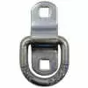 Surface Mount Rope Ring - 3/8" Forged Loop - Zinc Plated