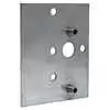 Back Plate for Handle Mount with 10-32 Threaded Inserts - fits Todco 70111 & Whiting Roll Up Door