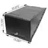 Battery Box Cover without Yellow Clips Fits Freightliner - 15.25" x 11.125" x 23.375"