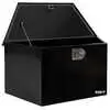 Black Steel Trailer Tongue Truck Box - 16" x 14.25" x 34/20.7"