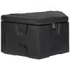 Black Trailer Tongue Toolbox Molded High Density Polyethylene - 18"H x 19"D x 36/18"W