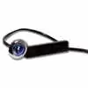 Blue Round LED Micro Strobe Light with Clear Lens - 1&quot; Diameter