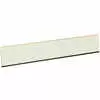 11" X 90" Bottom Wooden Roll Up Door Panel - White - fits Diamond / Todco & Whiting Roll Up Door