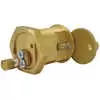 Brass Cylinder Housing for Lock Box - fits Whiting 10-1014-3 1010143 Roll Up Door