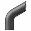 Chrome 45 degree elbow. 8" to elbow, 12" from elbow to top, 12" high. 4" OD