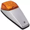 Chrome Cab Marker Amber Light