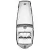 Chrome Cab Marker Light Amber with Clear Lens