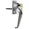 Chrome Push Button Locking Rear Door Handle - Genuine Kason - Keyed #20