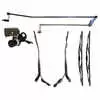 Complete Wiper Kit for 86.5" - 93.5" width "Wide Body" Utilimaster Stepvans