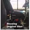 Contoured Seat Cushion with Cloth 'Turnout-Tough' Cover