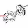 Cup Bearing 4.437, 1.187 - Fits Freightliner