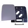 Deluxe Heated Flat Glass Mirror Assembly Kit - Velvac 709644