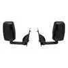 Deluxe Manual Mirror Assembly for 102" Body, Black, Pair - Fits E350