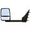 Deluxe Manual Mirror Assembly for 102&quot; Body - Black - Left Side Velvac 714519