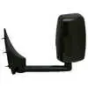 Deluxe Manual Mirror Assembly for 96" Body, Black - Driver/Left Side - Fits Ford E350