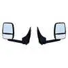 Deluxe Manual Mirror Assembly for 96" Body - Black- Pair - Velvac 714467