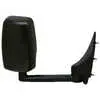 Deluxe Manual Mirror Assembly for 96" Body, Black - Right/Passenger side