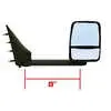 Deluxe Manual Mirror Assembly for 96" Body - Pair - Velvac 714515