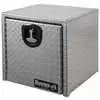 Diamond Tread Aluminum Under Body Truck Tool Box - 18" x 18" x 18"