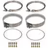 Diesel Particulate Filter Gasket & Clamp Kit - Fits Freightliner M2 106 2012-2018