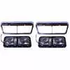 Dual Halogen Headlight Assembly - PAIR