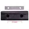 Extruded Rubber Rectangular Dock Bumper - 10" x 4-3/4" x 2-3/4"