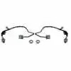 Front Brake Hose Kit with ABS Clips - Fits 96-05 P30 Chassis