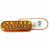 Front LED Yellow Oval Park / Turn Lamp - 24 Diode - Truck-Lite 6050A