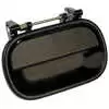 Front Left Door Handle, Black - Fits Chevrolet Tiltmaster / GMC Forward W350/W4500 1996-2003, Isuzu NPR 1995-2007 / NQR 2000-2007 / NRR 2005-2007