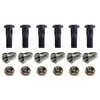 Front or Rear Lug Bolts and nuts kit - 3/4&quot;-16 x 2-3/8&quot;L - Fits Freightliner MT35/45/55