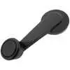 Front window crank handle, dark gray handle and knob - Fits Chevrolet/GMC Kodiak, Topkick C4500/C5500/C60/C70/C6000/C7000 1995-2002